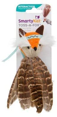 SmartyKat Toss-a-Fox Feathered Cat ToyProduct Name