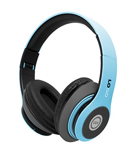 Rechargeable Wireless Bluetooth Foldable Over-Ear Headphones with Mic