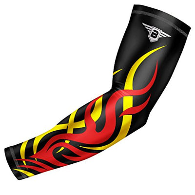 Sports Compression Arm Sleeve - UV/Sun Protection and Cooling Base Layer