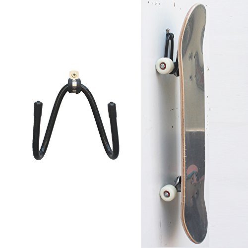 Skateboard Wall Hanger Wall Storage Clip Skateboard Wall Rack Wall Mount - for Skateboard and Longboard