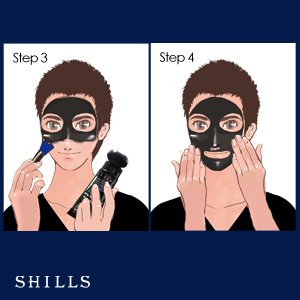 Skin Purifying Bamboo Charcoal Facial Mask with Free Charcoal Brush