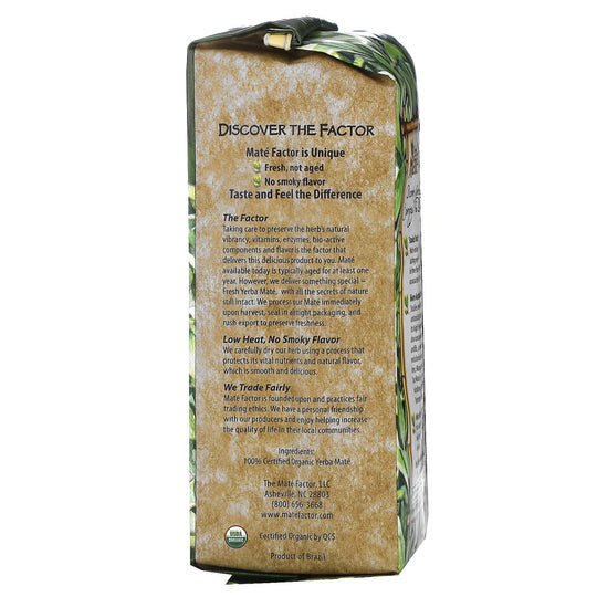 Mate Factor Yerba Mate Herb Tea, 12oz