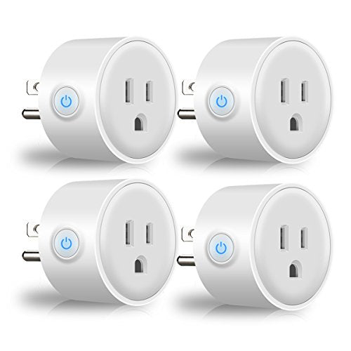 4 Pack: WiFi Smart Plug Outlet Adapters – Overhalfsale.com