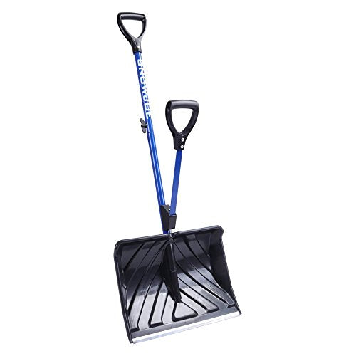 18" Strain Reducing Snow Shovel with Spring Assisted Handle