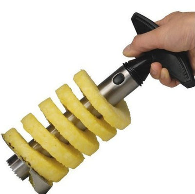 ChefLand Stainless Steel Pineapple Peeler, Pineapple Corer, Pineapple Slicer - All In One Kitchen Gadget