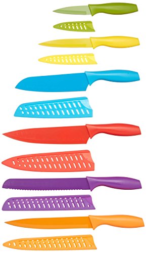 12 Piece: Colored Knife Set