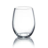 15 Oz. Cachet Clear Stemless Wine Glass 12 Piece Set