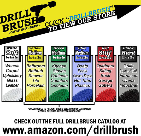 Drill Brush Power Scrubber 