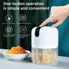  Small Food Processor With Divider 250ML/8.8FL OZ