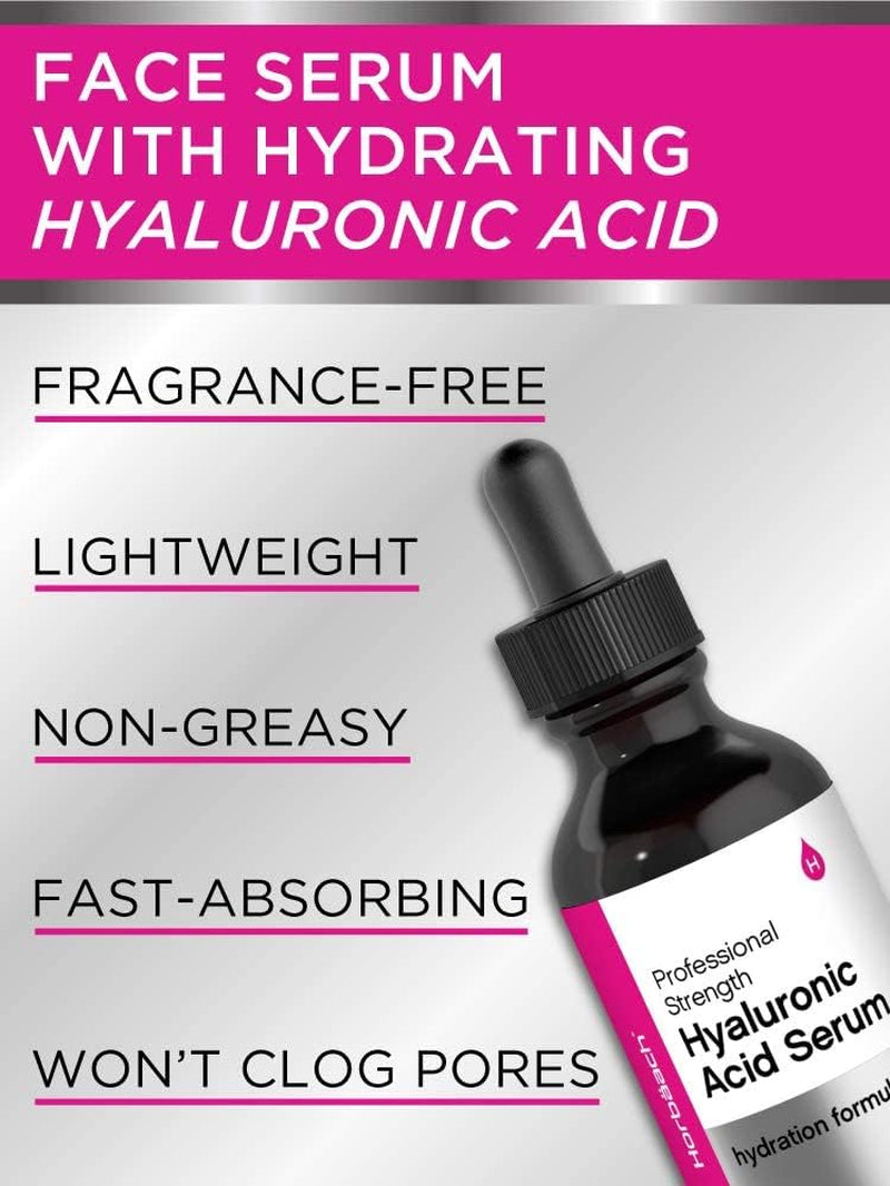 Hyaluronic Acid Serum For Face | 2 oz | 