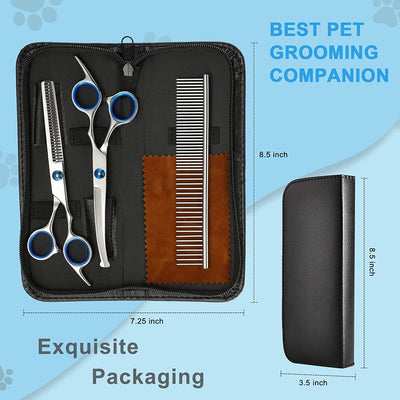 Dog Grooming Scissors Kit 