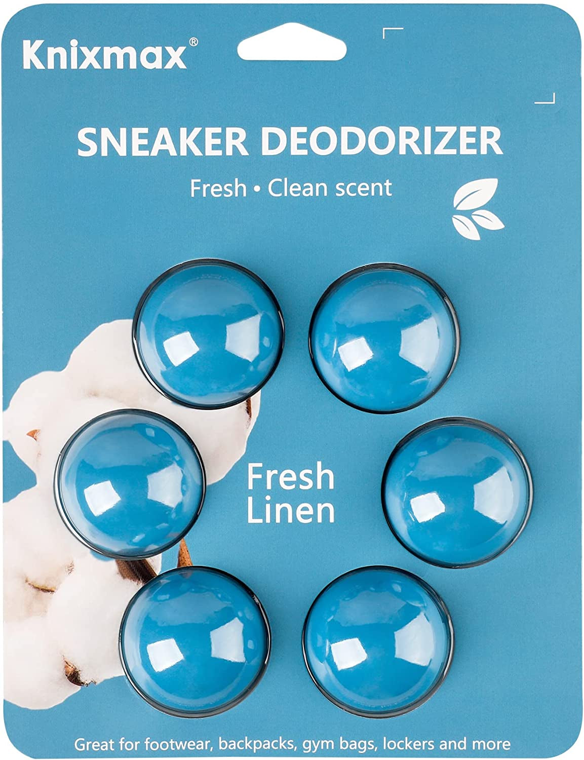 Sneaker Deodorizer Balls,  3 Pairs