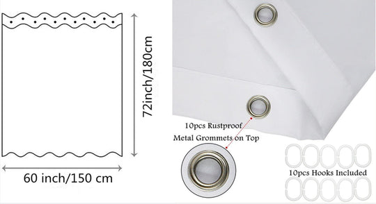  Get Naked Shower Curtain 