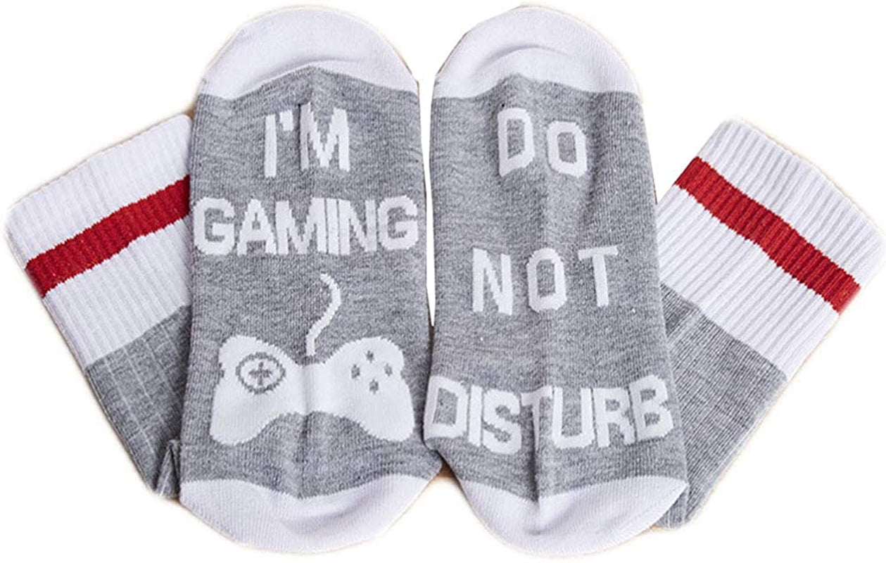  Gifts for Dad,Novelty Gaming Socks Fathers Day Gift from Son,Funny Socks Gift Stocking Stuffers for Men,Dad