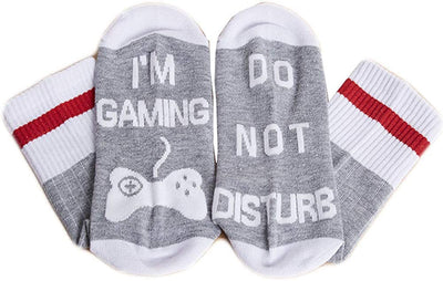  Gifts for Dad,Novelty Gaming Socks Fathers Day Gift from Son,Funny Socks Gift Stocking Stuffers for Men,Dad