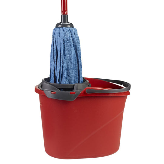  Quickwring Bucket, 2.5 Gallon Mop Bucket with Wringer