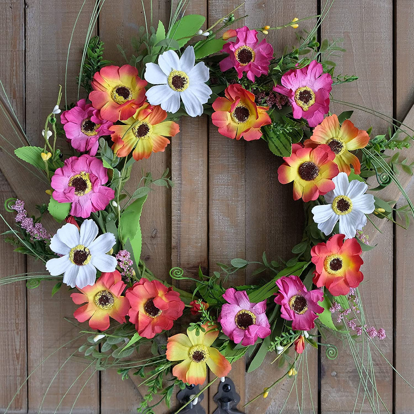 Spring Wreath for Front Door