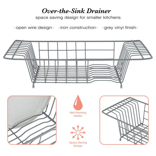 Kitchen Details over the Sink Dish Rack 
