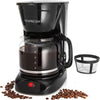 12-Cup Drip Coffee Maker, Includes Reusable And Removable Coffee Filter, Glass Carafe &Auto Keep Warm Function