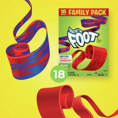 Fruit by the Foot, Fruit Snacks, Berry and Strawberry, 13.5 Oz