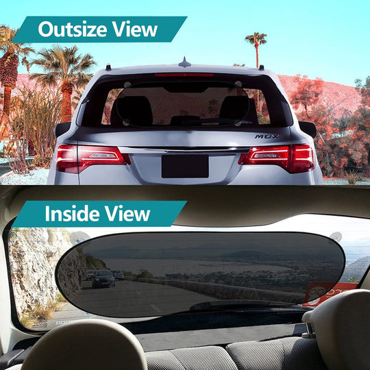Set of 5 Car Sun Shades for Windows - Fits Most of Vehicles