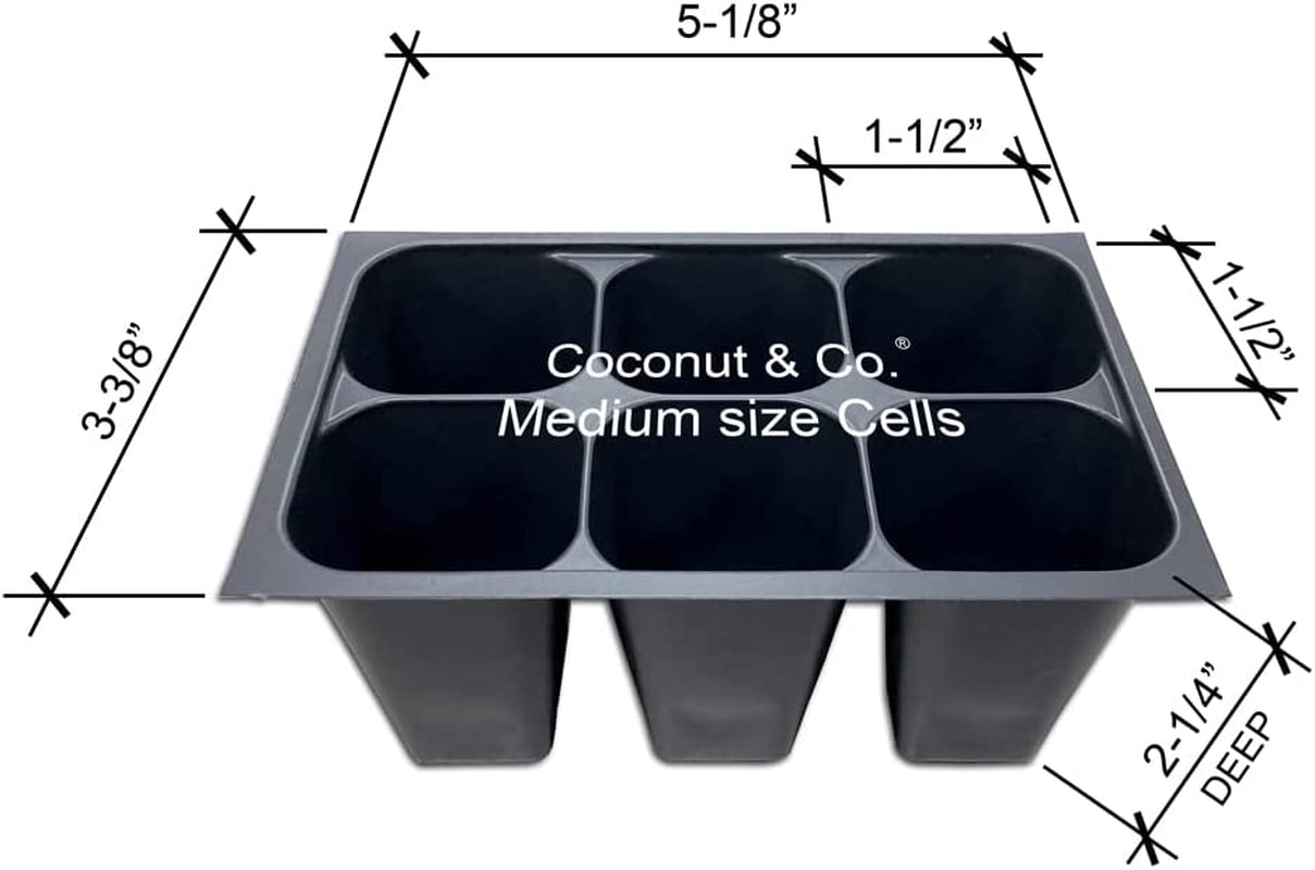 144 Cells Seedling Starter Trays