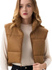  Women's Cropped Puffer Vest