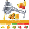  Simple Hand Press Heavy Duty Aluminum Alloy Manual Fruit Juicer - Lemon Squeezer Citrus Press