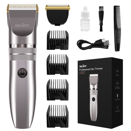 Hair Clippers for Men, Cordless Barber Grooming Set Professional Hair Cutting Kit,Rechargeable Home Haircut