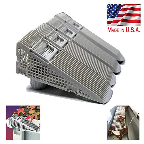 4 Pack The Wedge Downspout Gutter Guard