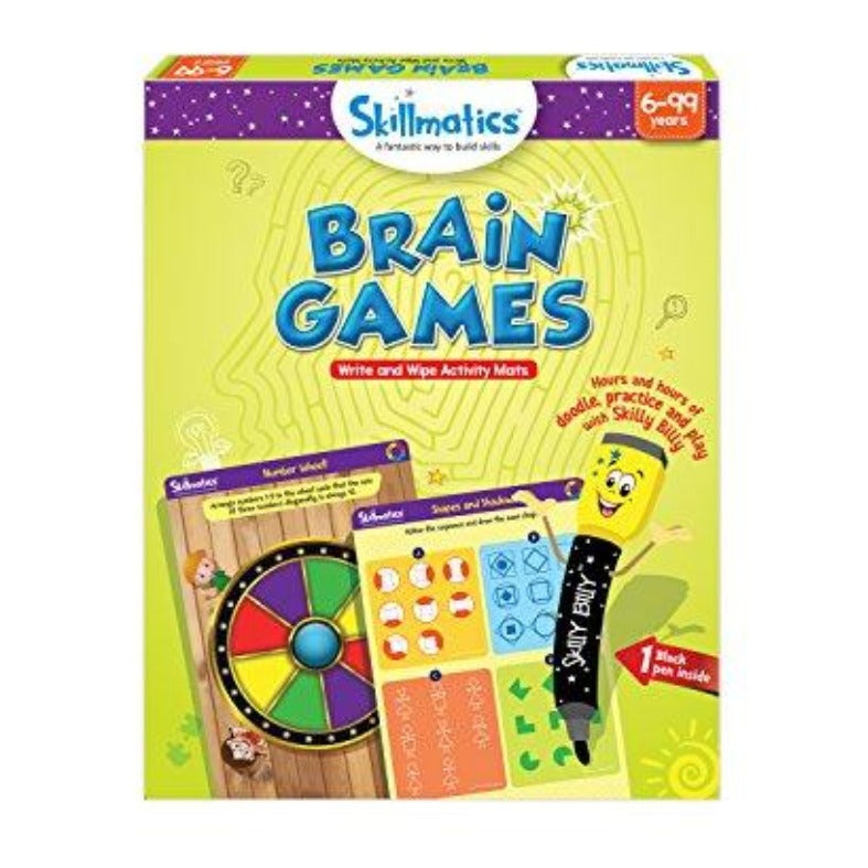 Skillmatics Educational Game: Brain Games 6-99 Years