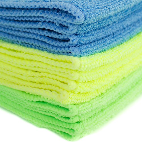 Zwipes 735 Microfiber Towel Cleaning Cloths, 12-Pack
