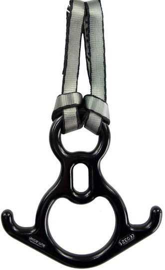 Aum Active Aerial Silks Beginner Kit - Acrobatic Flying Dance Yoga Trapeze Aerial Yoga Hammock Swing - Includes 9 Yards of Aerial Tricot Fabric, Hardware & Guide - for Rigging Point Upto 13ft