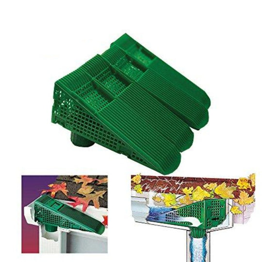 4 Pack The Wedge Downspout Gutter Guard
