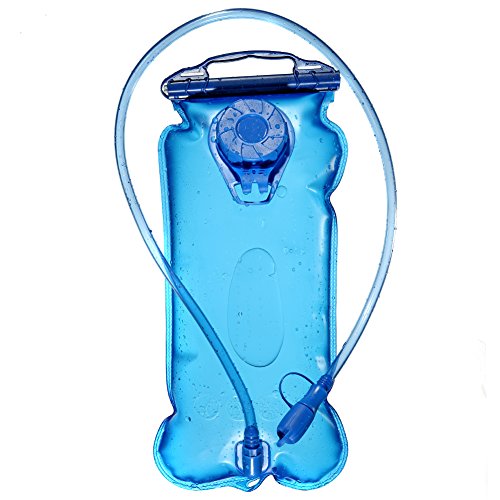 Jimugor Hydration Bladder, Water Reservoir Pack with Tube for 2/3 Liter (70/100 Oz) Backpack System