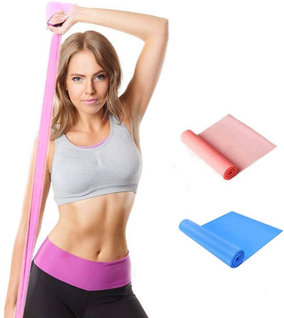 Qian Elastic Bands for Exercise,Professional Latex Resistance Band, Perfect for Strength Training,Physical Therapy, Pilates, at-Home Workouts, Yoga