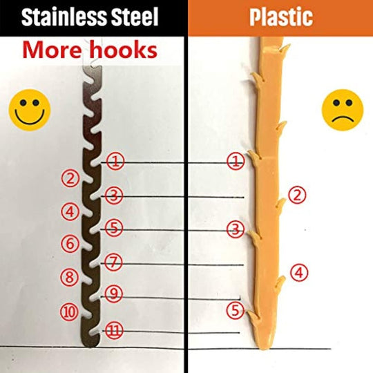 Stainless Steel Sink Snake For Hair Removal Set