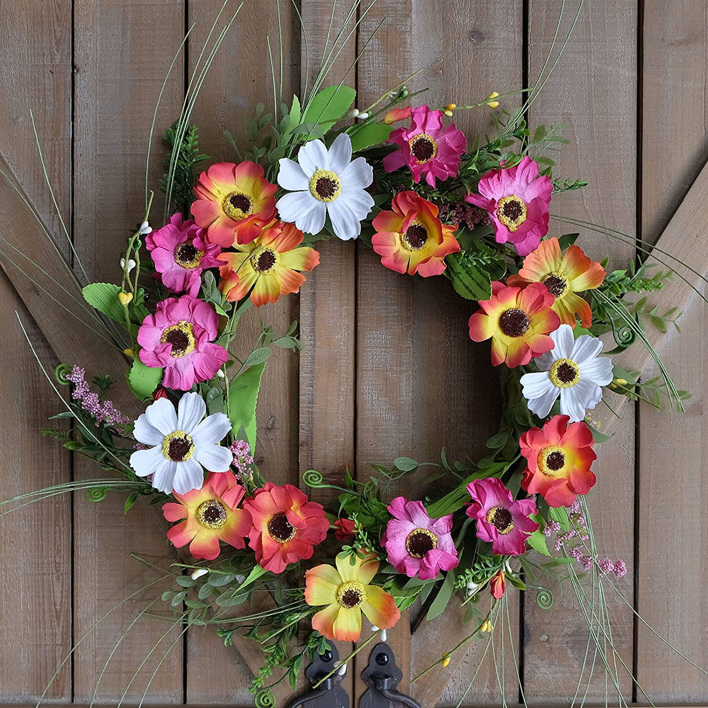 Spring Wreath for Front Door