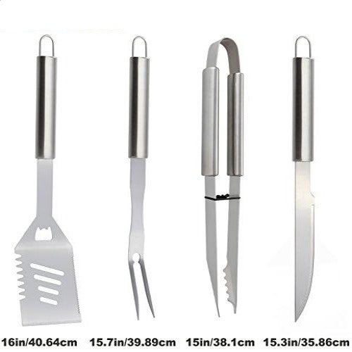 27pc Heavy Duty BBQ Grill Tool Set