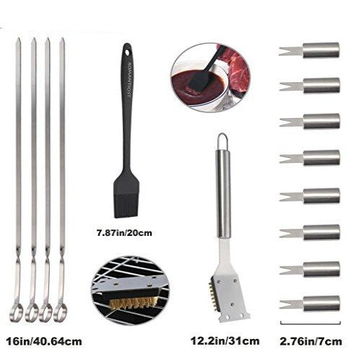 27pc Heavy Duty BBQ Grill Tool Set