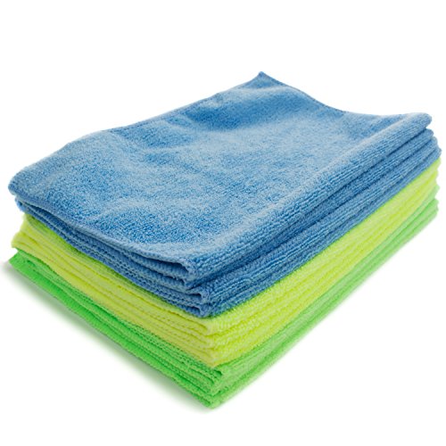 Zwipes 735 Microfiber Towel Cleaning Cloths, 12-Pack