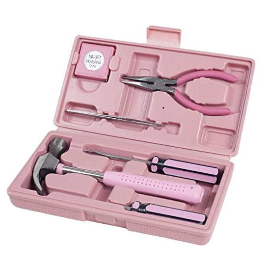 Pink Tool Kit Set - Mother's Day Special - Free 2 Days Shipping!
