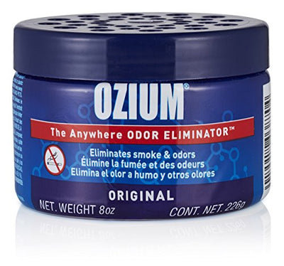 Ozium Smoke & Odors Eliminator Gel. Home, Office, and Car Air Freshener 4.5oz