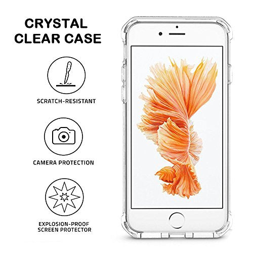 Crystal Clear Shock-Absorption iPhone 7/8 Plus