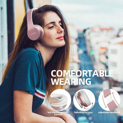  Bluetooth Wireless Headphones  with Mic  Headset