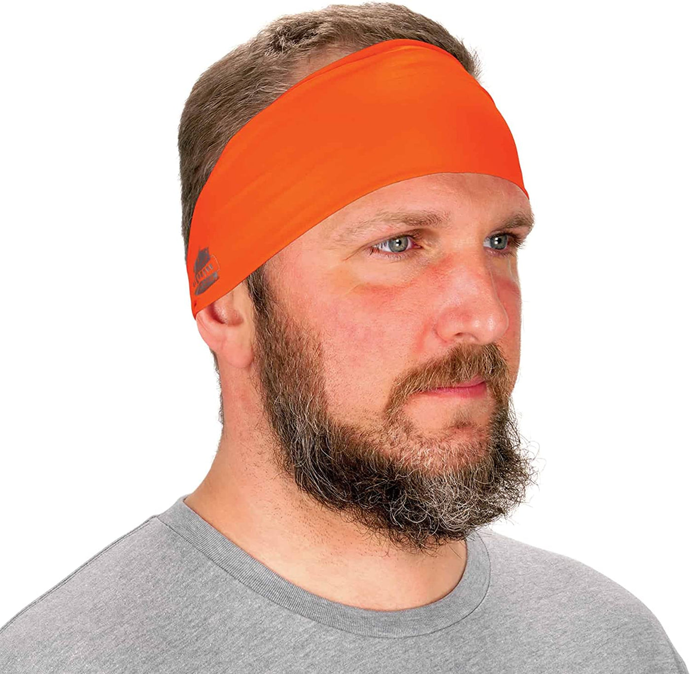 Ergodyne Chill Its 6634 Cooling Headband, Sports Headbands for Men and Women, Moisture Wicking, Lime