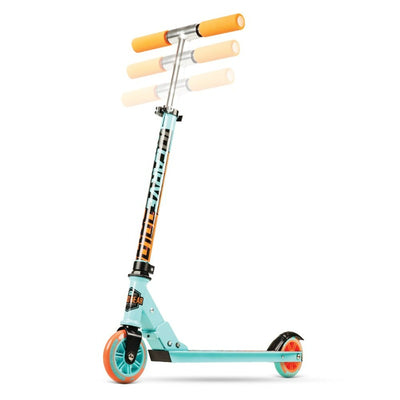  Fully Assembled & Ready-To-Ride Folding Kids Inline Kick Scooter - Lightweight Height Adjustable 