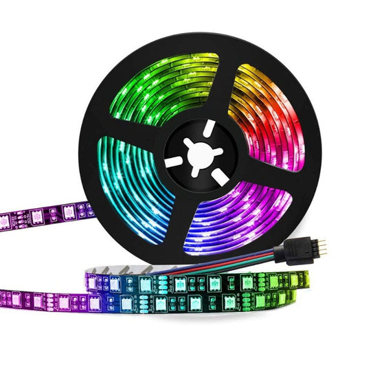 16.4Ft  LED Light Strip, 5M RGB Color Changing 3528 300 LEDs with 44 Keys IR Remote