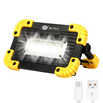 Rechargeable LED Work Light Portable, TSV 300LM 180° Rotatable COB Inspection Lamp Waterproof