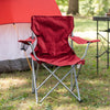  Basic Quad Folding  Adult Camp Chair with Cup Holder